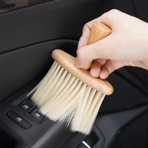 1/2/3pcs Multifunctional Cleaning Brush Car Interior Cleaning Brush Keyboard Brushes Bristle Brush