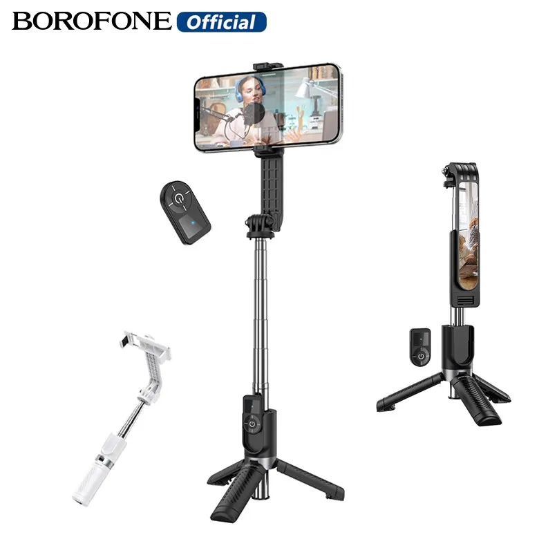 BOROFONE BY9 Mini Live Broadcast Stand Bluetooth Selfie Stick