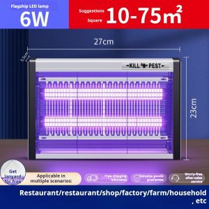 Bẫy muỗi UV LED êm ái diệt nhanh không mùi không tiếng an toàn cho mẹ bầu & trẻ nhỏ dùng phòng ngủ phòng khách quán cafe tiết kiệm điện dễ vệ sinh