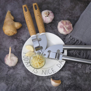 Stainless Steel Garlic Juicer Manual Juicer Ginger Juicer Kitchen Grinder Grinding Tools Kitchen Utensil