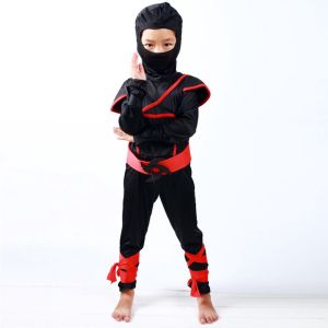 Halloween Costume for Kids Cosplay Japanese Ninja Costume Muscle Warrior Ninja Kid Ninja Costume Wei