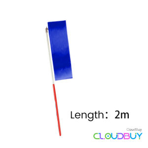 2m/3.6m Colorful Dance Ribbon Art Gymnastic Gym Ribbons Ballet Streamer Twirling Rod Stick For Training