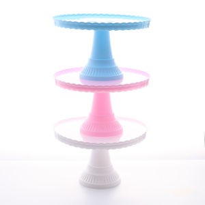 songduanshi 1pc Durable Cake Display Stand Dessert Storage Holder Dessert Tray Wedding Party