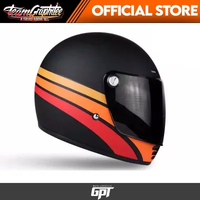 ROOK V152 SYRACUSE FULL FACE SINGLE VISOR WITH FREE CLEAR LENS
