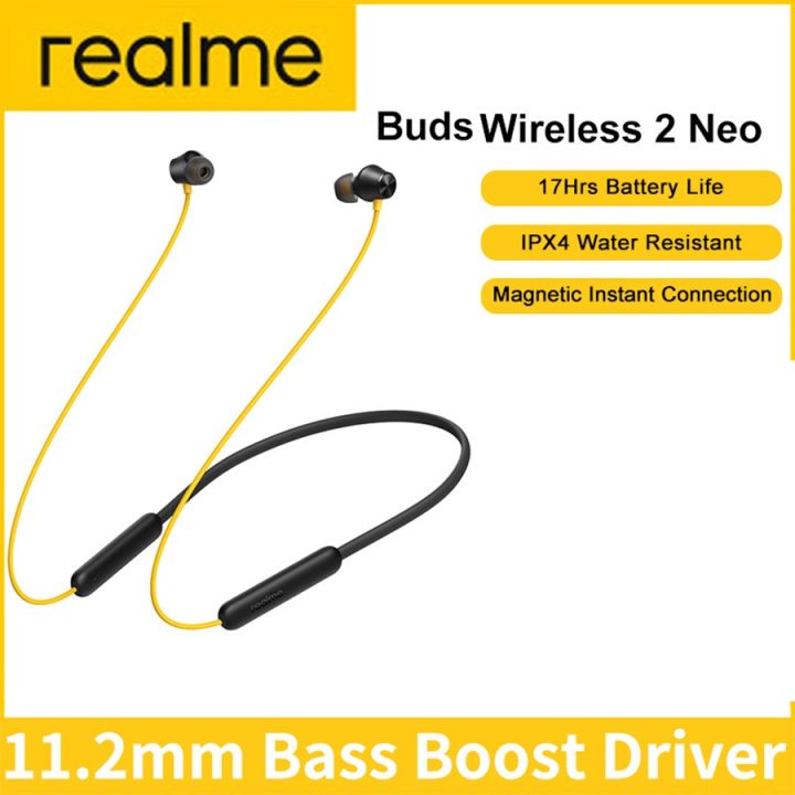 For Original Realme Buds Wireless Neo Bluetooth Eearphone