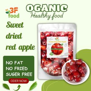 3F FOOD SWEET DRIED RED APPLE LARGE FRUIT 250G/500G