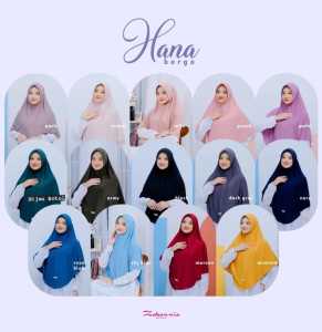 BERGO HANA ZABANNIA HIJAB INSTAN DEWASA TERBARU