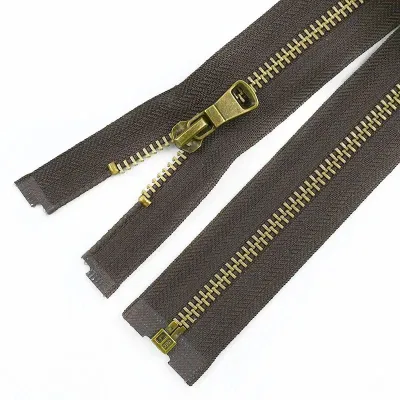 （vt)2/5Pcs 5# 40/50/60/70/80cm Metal Zippers For Sewing Shoes Jacket Zipper Bags Closures Zips Repair Kit DIY Clothing Accessories