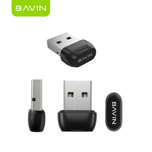 BAVIN O109 Mini USB Bluetooth 5.3 Dongle Adapter Receiver & Transmitter for Wireless Speaker/Mouse/Keyboard/Headphones
