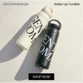 GENTLEWOMAN TUMBLER KUALITAS TERBAIK / GENTLE WOMAN SIGNATURE BOTTLE UP TUMBLER / GENTLE WOMAN CLASSIC BOTTLE SIGNATURE / TUMBLER AESTHETIC / BOTOL TERMOS TAHAN PANAS DINGIN / BOTOL VIRAL. 