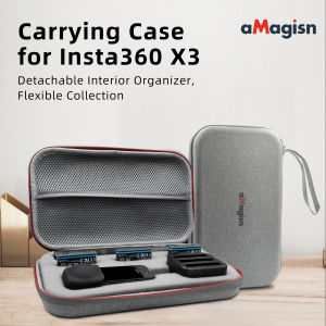 【Ready shipping】aMagisn Insta360 X3 Storage Bag Insta360 ONE X3 Protection Protection Sports Accessories