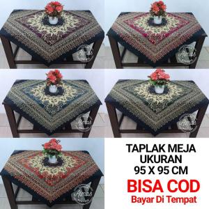 TAPLAK MEJA SEGI EMPAT KOTAK TAPLAK MEJA TAPLAK MEJA BATIK APLAK MEJA BESAR TAPLAK MEJA TAMU