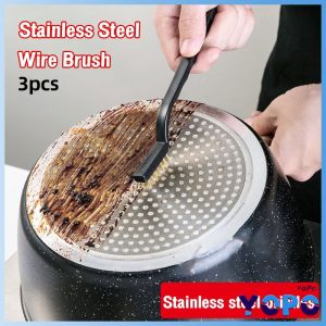 YP Stainless Steel Wire Brush Tooth Brushes Rust Scrub Remove Cleaning Tools 3pcs/set