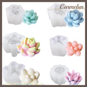 [Carmelun] Khuôn nhựa Epoxy Silicone cây xương rồng Cây Xương Rồng Tự làm khuôn thủ công thủ công