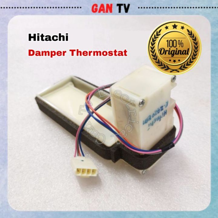 Original Hitachi RZ420EM Refrigerator Fan Motor DC14V/Damper