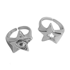 Hollowed Star Finger Joint Rings Simple Star Finger Rings Multifunctional Rings Accessory Perfect for Any Outfit