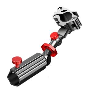 Nhôm cần câu chủ phổ ghế câu cá/hộp dụng cụ sửa chữa gắn cố định chân đế 360 độ xoay cần câu cá giá