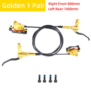 MEROCA Phanh Đĩa Thủy Lực Xe Đạp Leo Núi MT500 Phanh Đĩa 160Mm Hợp Kim Nhôm Phía Sau Trái Trước Phải 2 Pít-tông Phanh Thủy Lực Xe Đạp