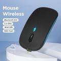 Mouse Wireless Bluetooth Dual Mode Silent Click Rechargeable VZ200. 
