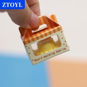 [COD] ZTOYL บ้านตุ๊กตา1:12 3ชิ้นกล่องใส่ขนมเค้กกล่องใส่ขนมปังปิ้งของเล่นตกแต่งบ้านตุ๊กตา (เฉพาะกล่อง)
