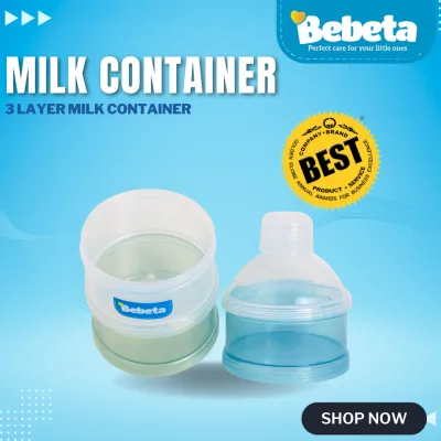 Bebeta Milk Container 3-Layer-Blue