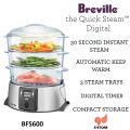 Breville the Quick Steam™ Digital Steamer BFS600. 