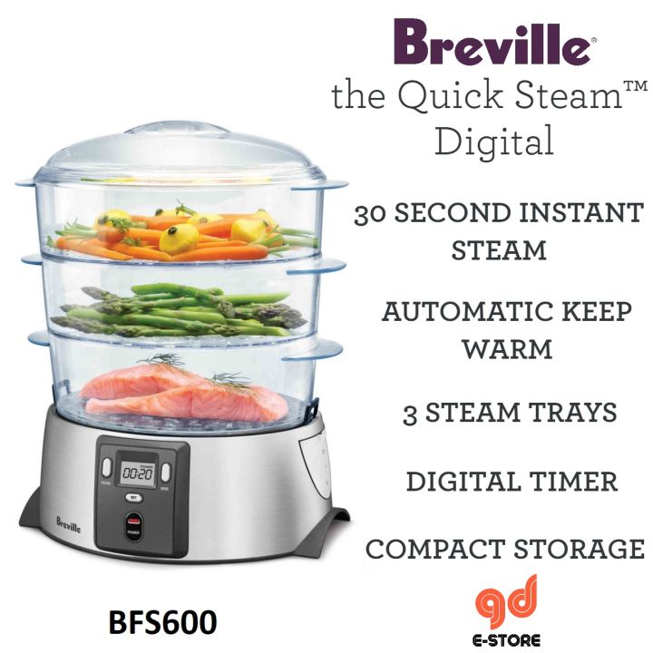 Breville the Quick Steam™ Digital Steamer BFS600