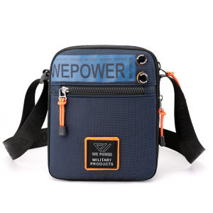 IELGY mens outdoor splash resistant sports diagonal mobile phone bag