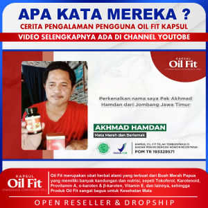 Obat Khusus Mata Berlemak Pterygium Selaput Mata Herbal Mata Katarak Glaukoma Oil Fit Kapsul Buah Merah Papua