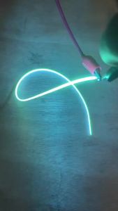 5PCS/Pack 3V LED Same End Filament Flexible Ultra Slim Spiral Bulb Retro Edison Bulb Lamp Parts Diode Lighting Strip Decoration