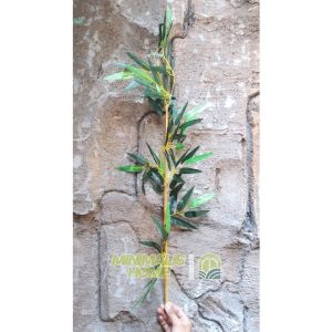 Batang Bambu Panjang 50-100cm Artificial Tanaman Hias Plastik Dekorasi Minimalis Home