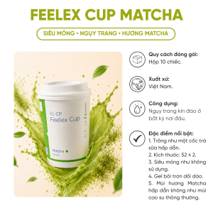 Bao Cao Su Feelex Cup Siêu Mỏng Đa Dạng Mùi Hương Hình Cốc Ngụy Trang Xinh Xắn Nhiều Gel Bôi Trơn - hộp 10 bcs