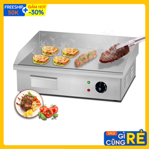 Bếp chiên nướng mặt phẳng kiểu Nhật sử dụng điện