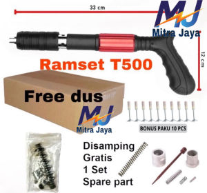 Nail Gun Paku Tembak Alat Paku Tembak Paku Baja Manual Rivet Tufting Beton Baja Dinding Ramset Gun