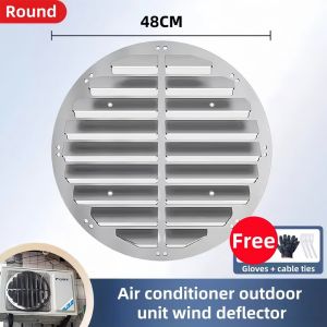 Air Conditioner Outdoor Unit Air Deflector Wind No Drilling Deflector Plate Anti Direct Blow Wind Direction Adjustment