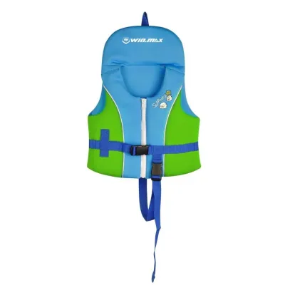 Winmax New Childrens Swimming Life Vest Swimming Jacket for Kid Buoyancy Garments Blue Pink Life Jacket S M L XL Kids Size