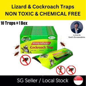 Lizard and Cockroach Trap Cockroach Rodent Pest Chemical Free | Rat Board with Sticky Bait |