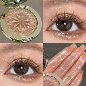 New Faiccia Champagne color Super shimmering fairy highlighter powder