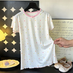 AILEBE Kids Dresses OOTD Pambahay Ice Silk Sleepwear Dress Ang Lambot At Presko For PH Hot Nights Tagless Flatlock Seams No Skin Rub Durable 4- Stitching Cute Prints Perfect For Sleepovers Indoor Play Baby Girls 0-13 Years Old