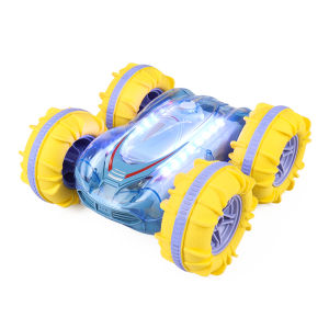 Amphibious RC Car for Kids 2.4 GHz Remote Control Boat Waterproof RC Monster Truck Stunt Car 4WD Remote Control Vehicle Boys Girls Gifts All Terrain Water Beach Pool Toy