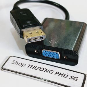 Cáp chuyển DisplayPort ra VGA (DP to VGA) / Cáp dài 20Cm