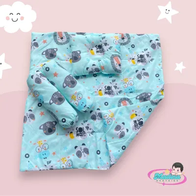 BADCOVER BAYI 1 SET / 1 bantal 2 guling + tas mika gratis