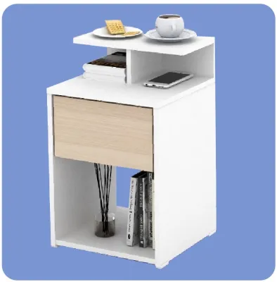 MEJA NAKAS KECIL BED SIDE TABLE LACI SERBAGUNA MEJA SAMPING MEJA COFFE MEJA MAJALAH KINGDOM