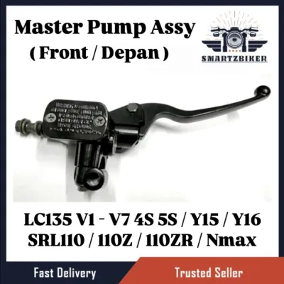 ( Front Depan ) Disc Brake Master Pump Yamaha LC135 4S 5S 4 5 Speed 135LC LC 135 V1 V2 V3 V4 V5 V6 V7 4Speed 5Speed Ysuku Y15 Y15ZR Y15Z Y16 ZR Y16ZR Y16Z Lagenda SRL110 Lagenda110 SRL 110 Z ZR 110Z 110ZR SRL110Z SRL110ZR Dis Dic Brek Brak Pam Pum