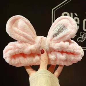 Korea Beauty Face Wash Hairband Rabbit Ears Antlers Cat Ears Head band Hair Band Plush Bow Headband Hair Accessories Wholesale