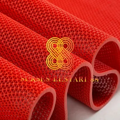 Keset Karpet PVC Anti Slip 60 x 90 - Jaring