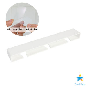 TookDee ที่แขวนแก้วไวน์ ไม่ต้องใช้ตะปู วัสดุพลาสติก ประหยัดพื้นที่ สําหรับตกแต่งบ้าน Cup Hanger