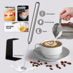 Handheld Blender Milk Frother Electric Mixer Portable Egg Beater Frother Rumah Mixer