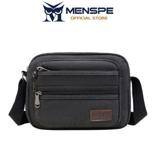 MENSPE Mens Shoulder Bag Retro Canvas Bag Messenger Bag Fashion Travel Bag Business Bag Large Capacity Casual Bag Fashion Leisure Sport Street Bag for College Student
