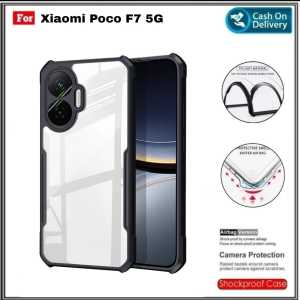 Soft Case Xiaomi Poco F7 5G F5 X3 NFC 2020 Soft Hard Casing Fusion Crack Shockprooft
